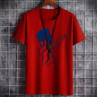 Over Size T Shirt Women Graphic Print Round Neck - Image 2