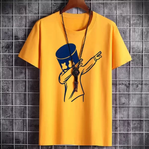 Over Size T Shirt Women Graphic Print Round Neck - Image 3